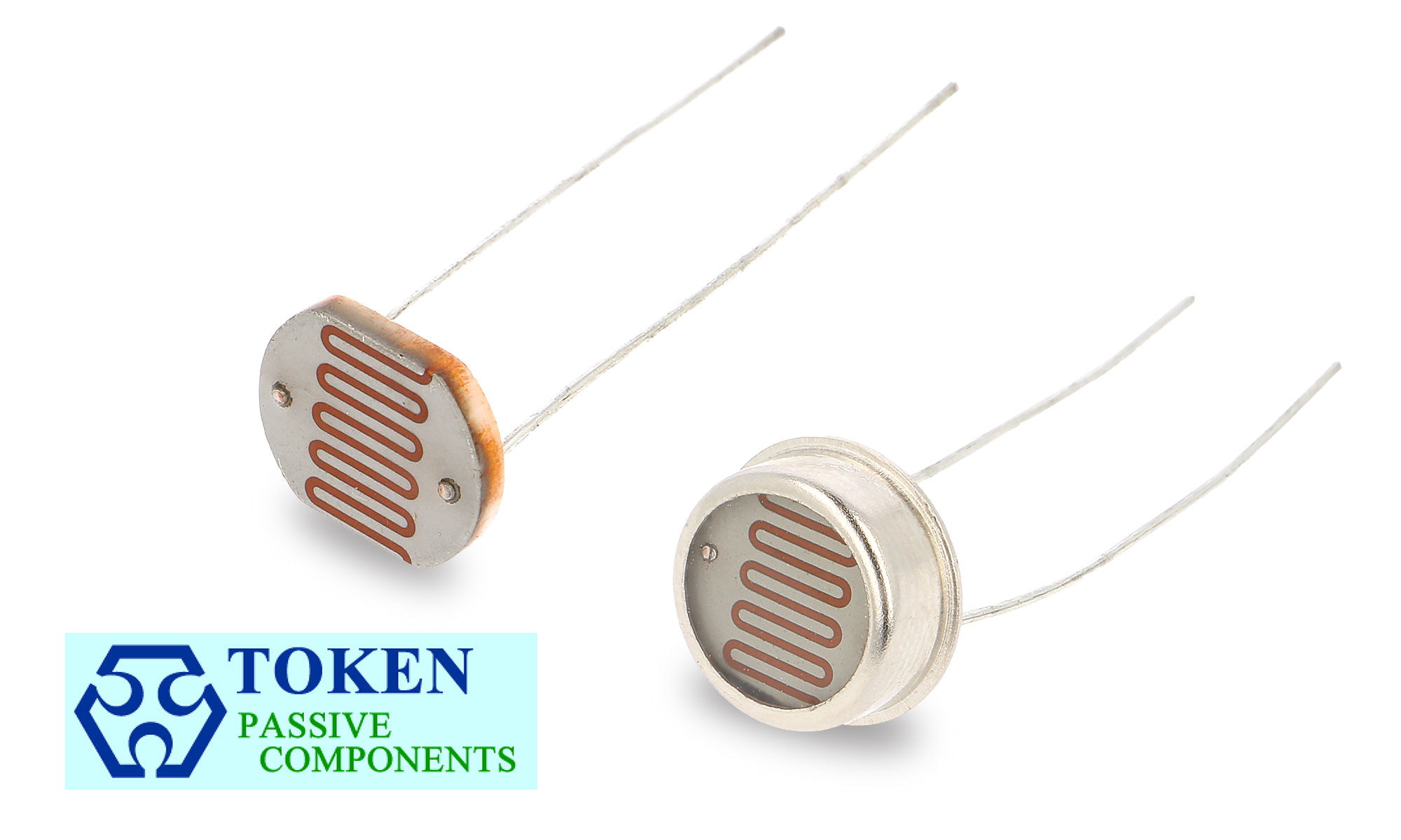 PGM12 series photoresistors by TOKEN